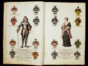 Genealogie van Hendrik Jacob van Tuyll van Serooskerken en Anna Elizabeth van Reede met portretten en kwartierstaten. (circa 1692), Collectie Slot Zuylen